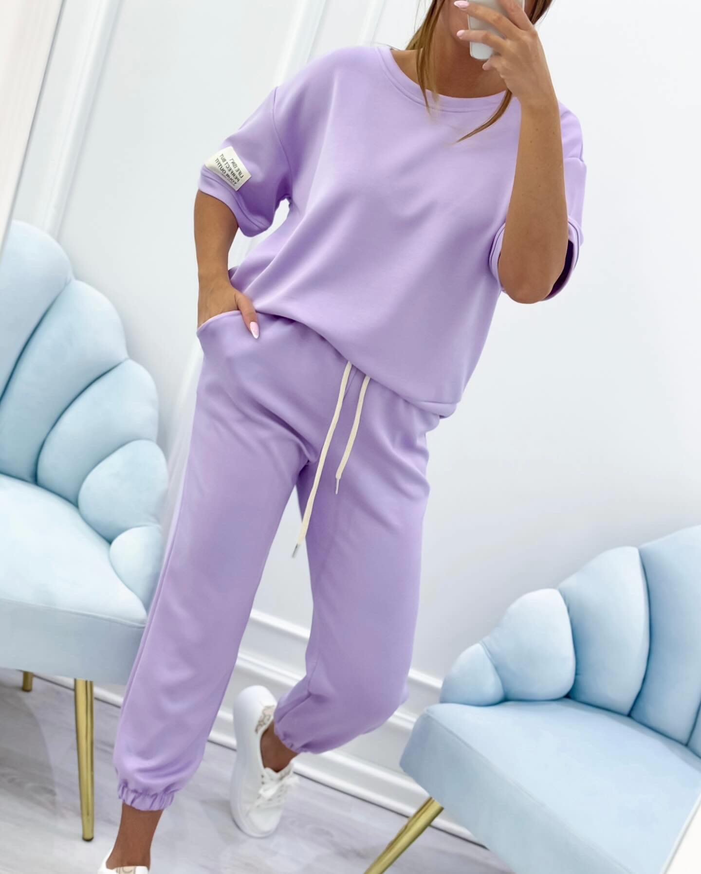 MIMI | Set Elegant cu Mâneci Scurte