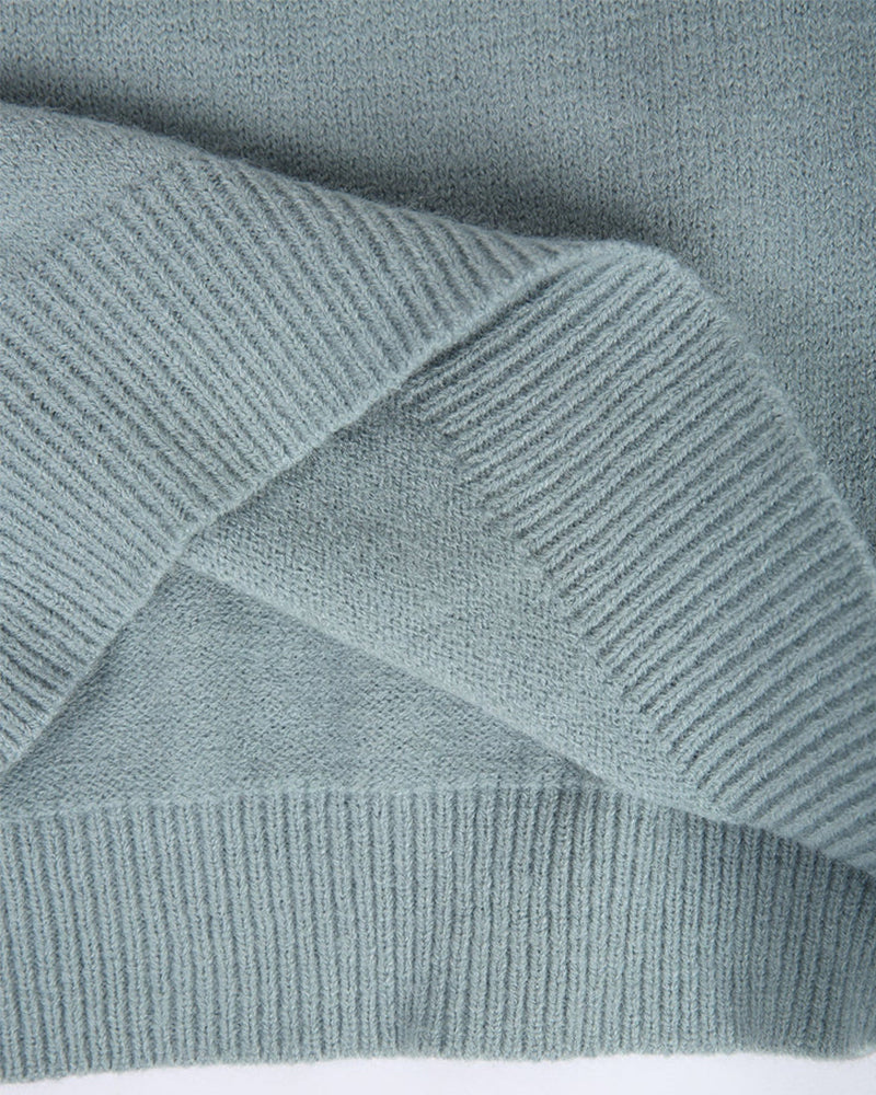 Lena™ - Pulover din bumbac cu design jacquard