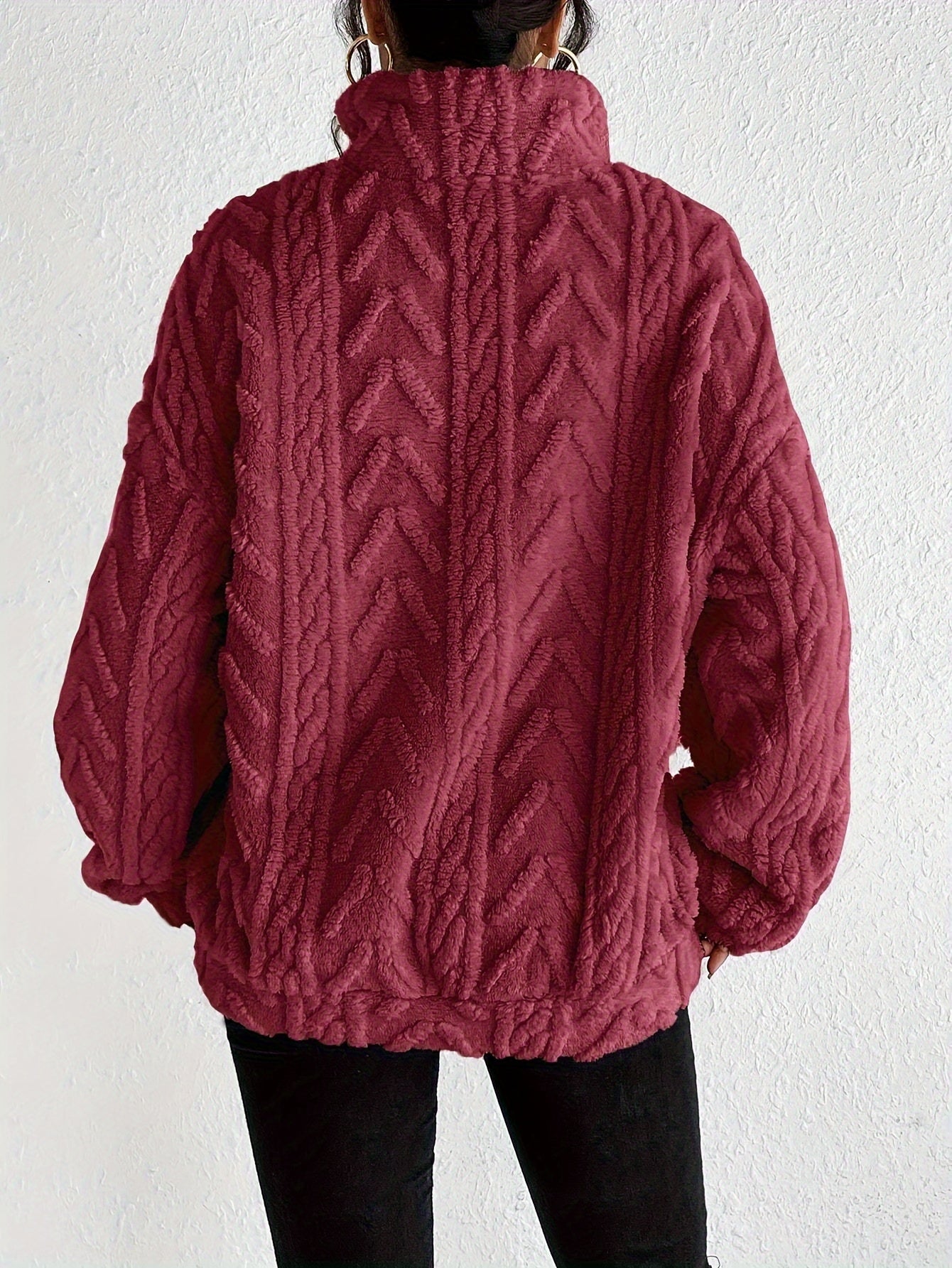 Madeleine™ - Fleece Pullover cu Fermuar pentru Femei