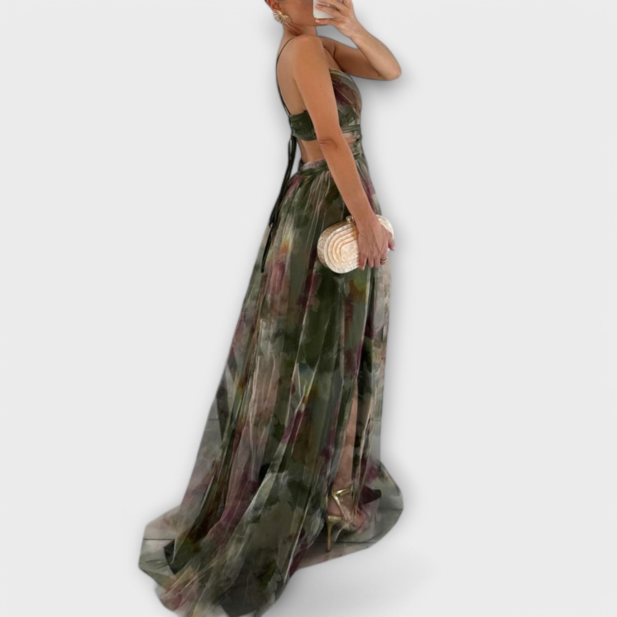 Rochie Maxid Annai din Mesh - Elegantă și Scurtă pe Corp