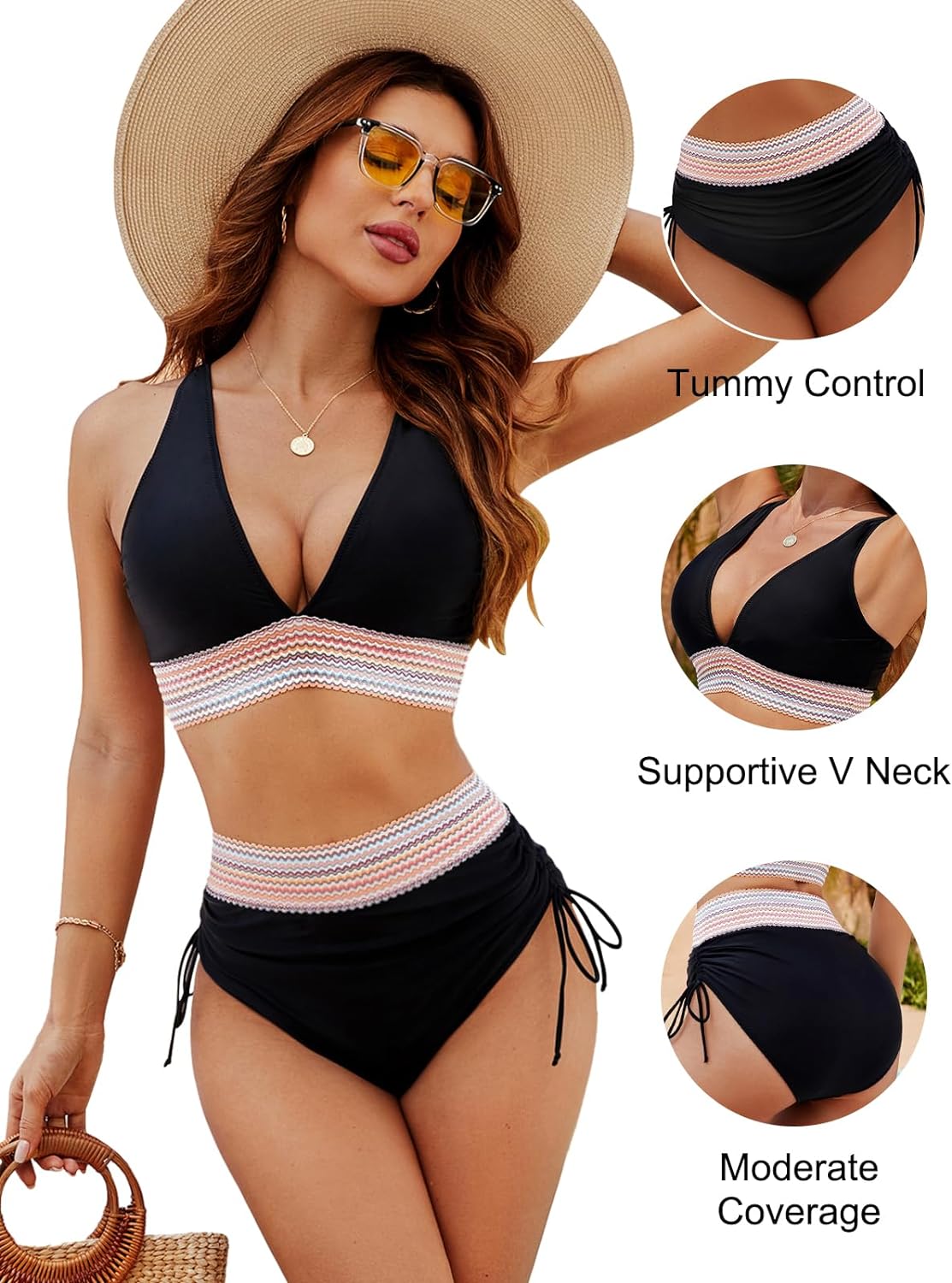 Lisa | Bikini cu Control pentru Abdomen