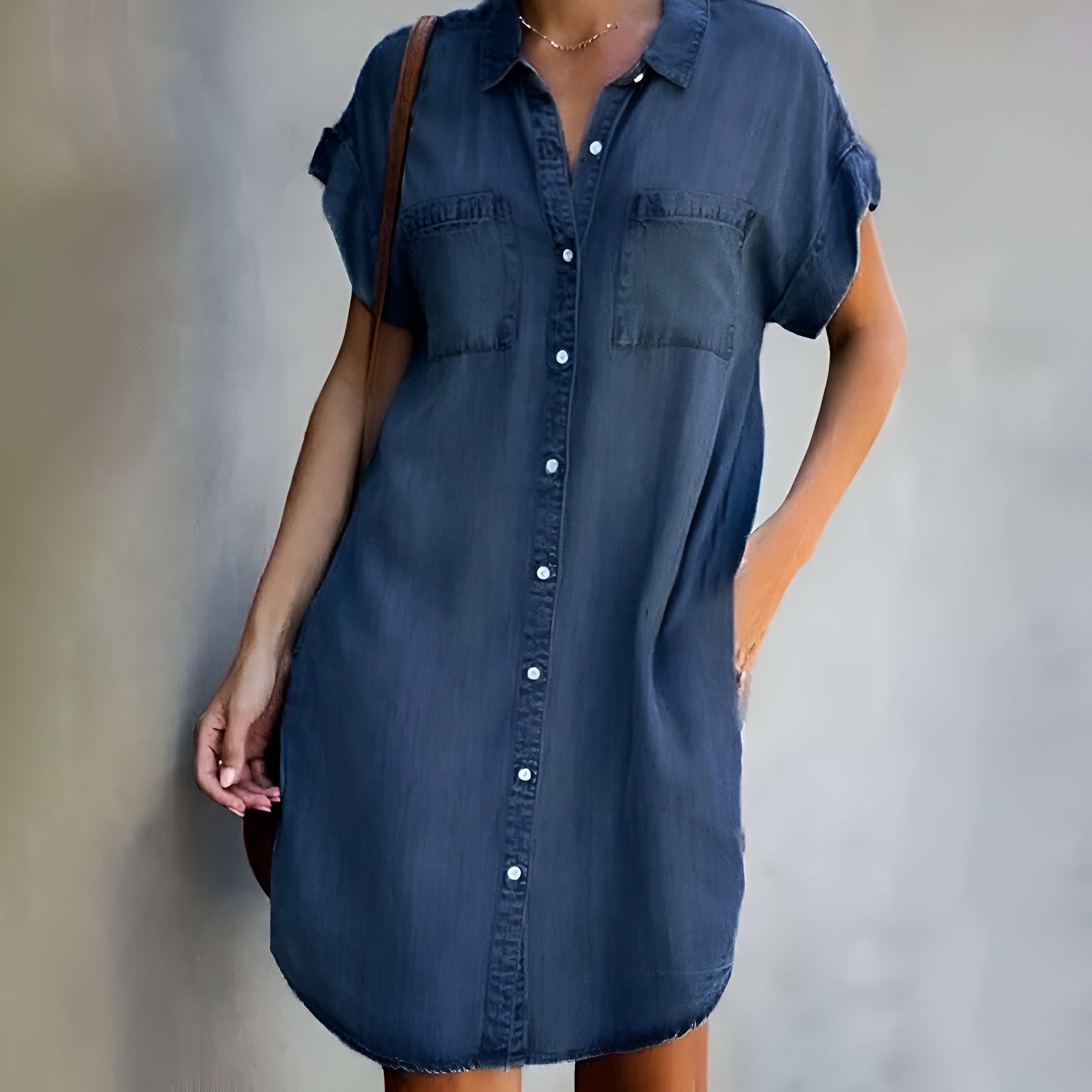 Diane™ | Rochie Casual cu Butoni
