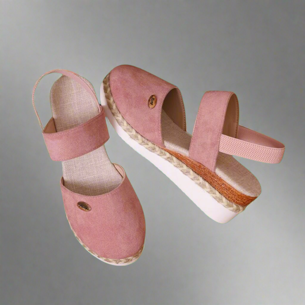 Gitta | Sandale Wedge pentru Femei în Mărimi Mari - Confortabile și Versatile