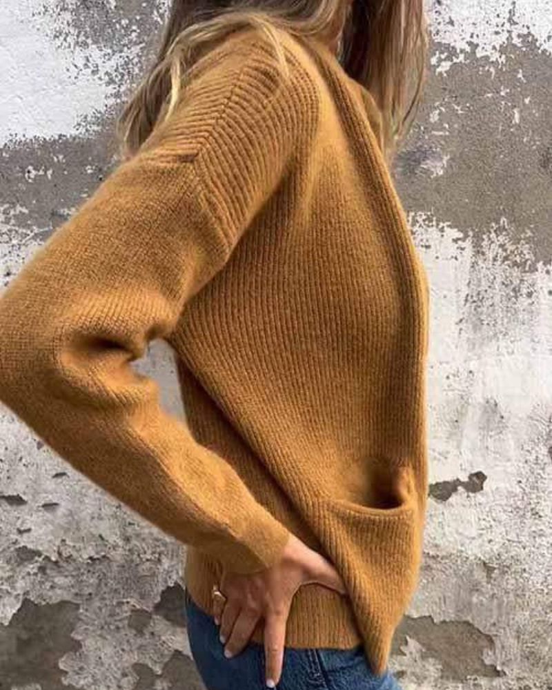 ZOYA | Cardigan de Toamnă cu Zip