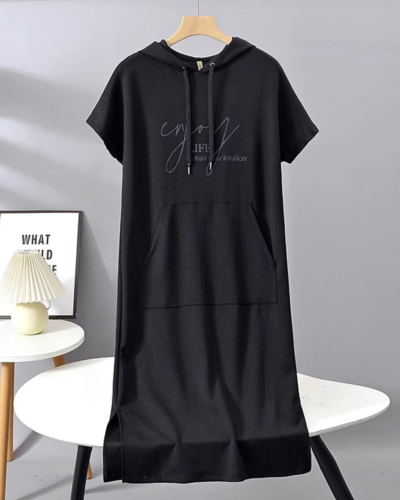 Saskia™ | Rochie Zilnică cu Glugă