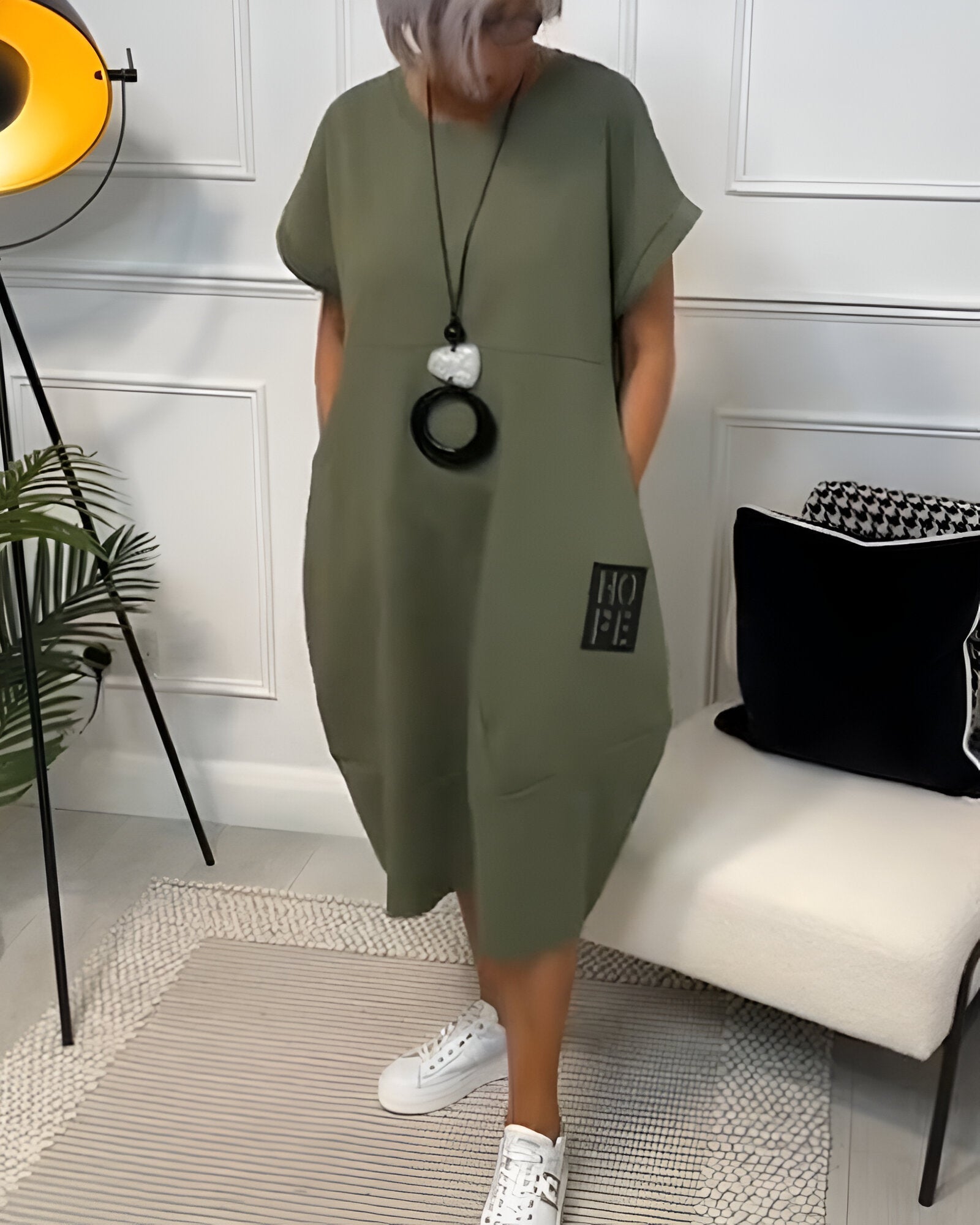 Ineke™ | Rochie Hoodie Confortabilă