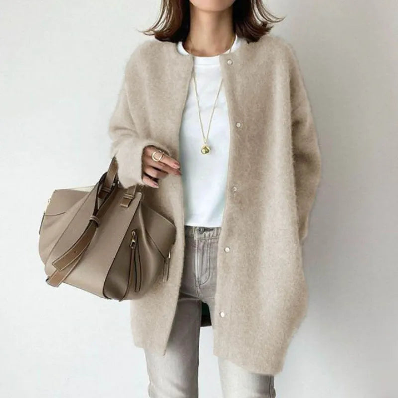 Juliette™ - Cardigan din lână moale, lung