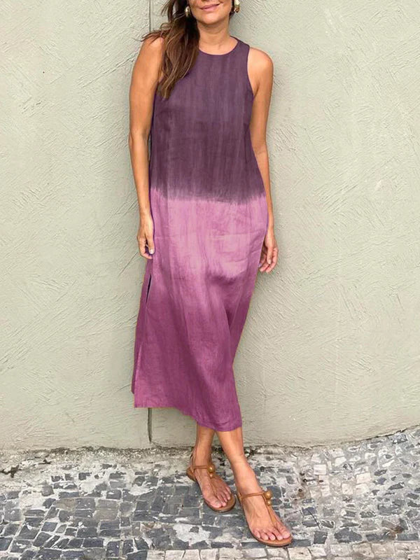 Aurelia™ | Rochie Elegantă cu Imprimare Naturală