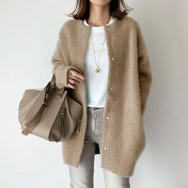 Juliette™ - Cardigan din lână moale, lung