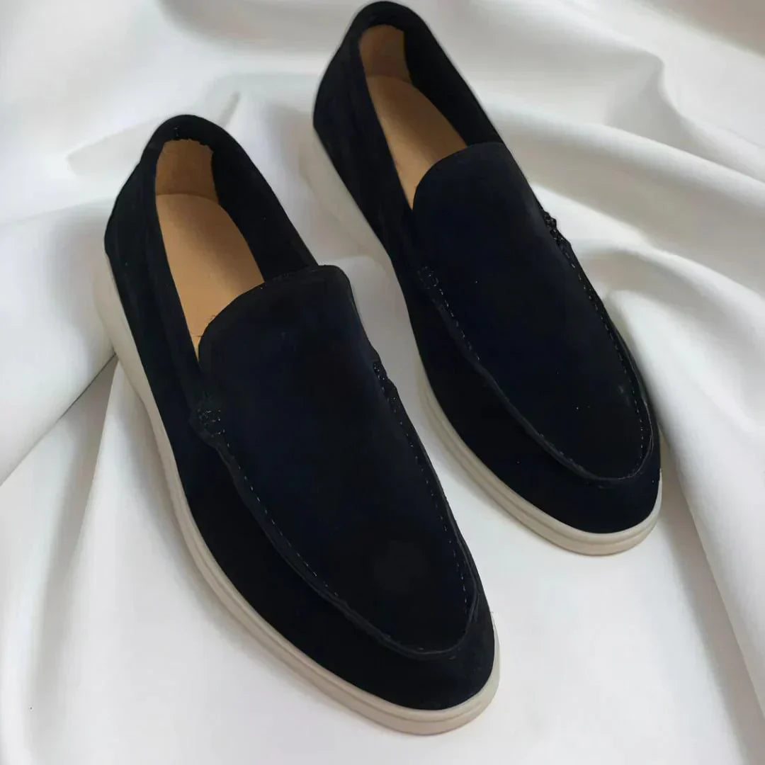 Mocasini eleganți din nubuc