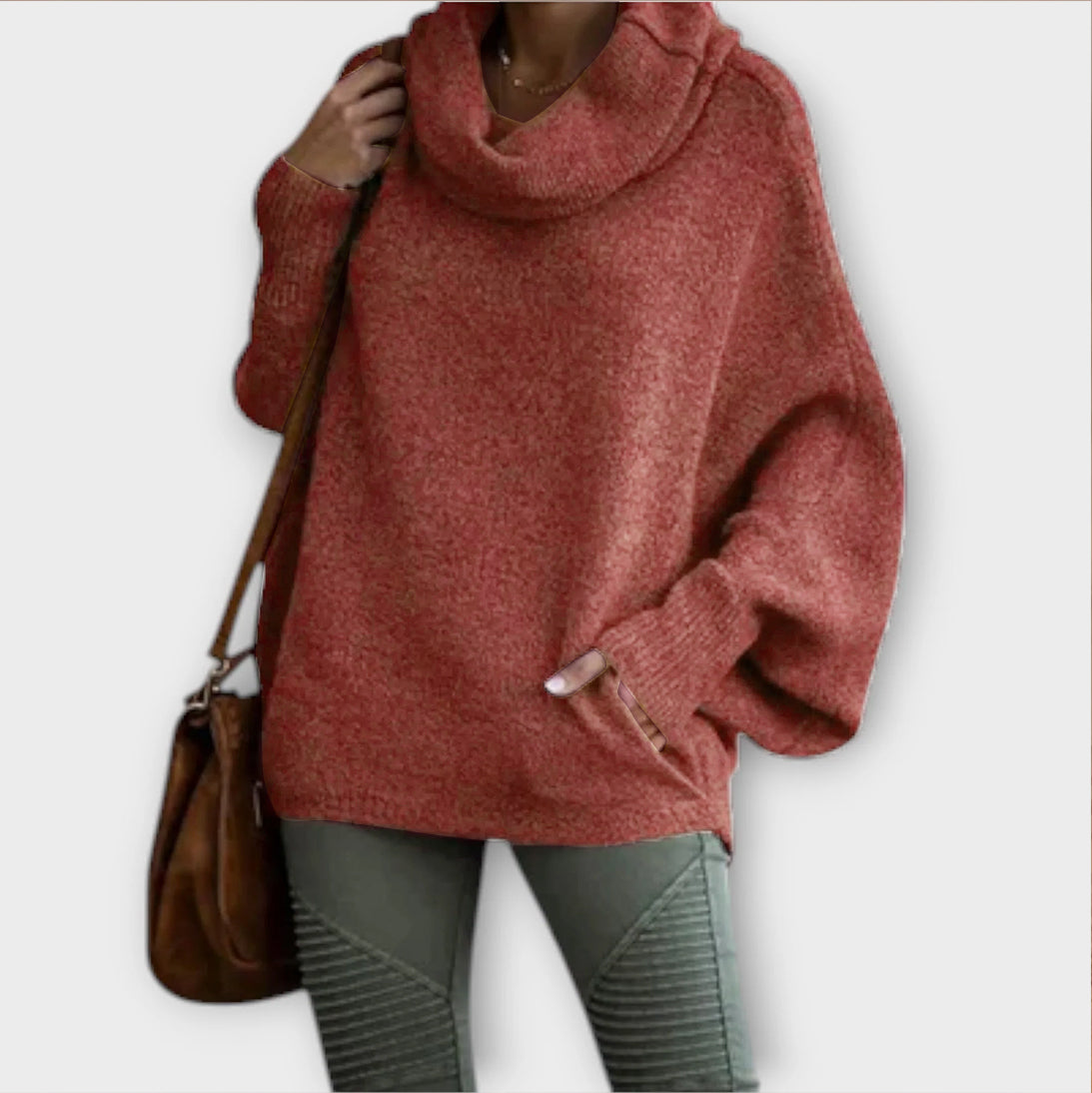 Ulrike - Pulover Elegant pentru Femei cu Print de Broască Țestoasă