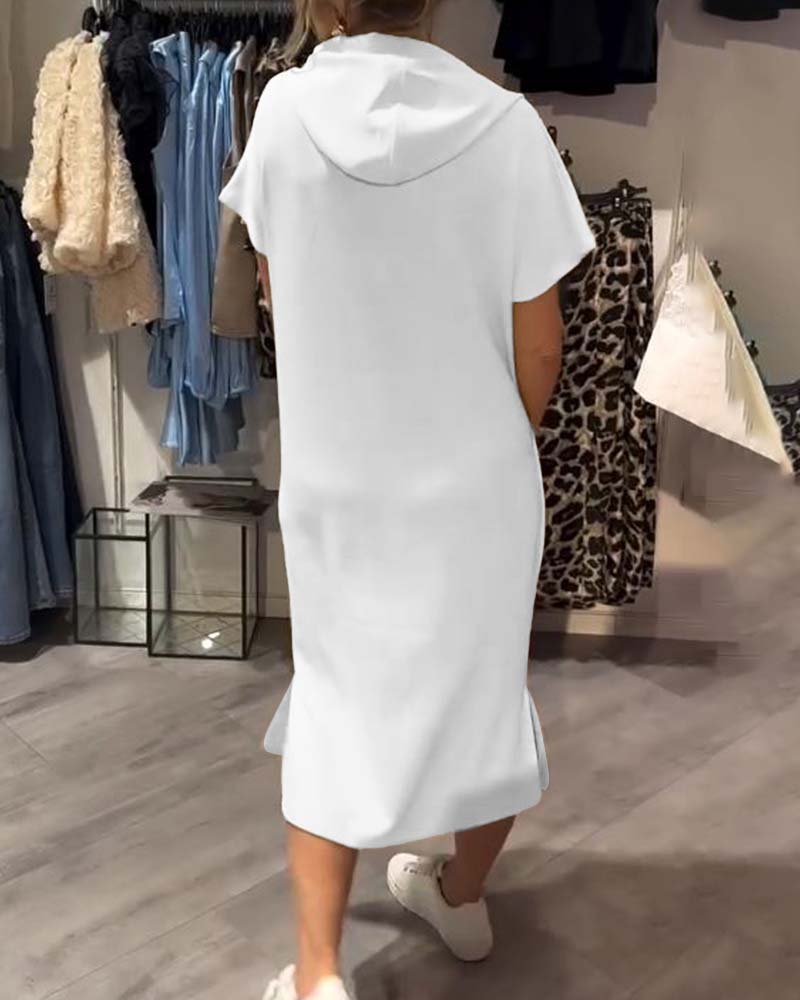 Saskia™ | Rochie Zilnică cu Glugă