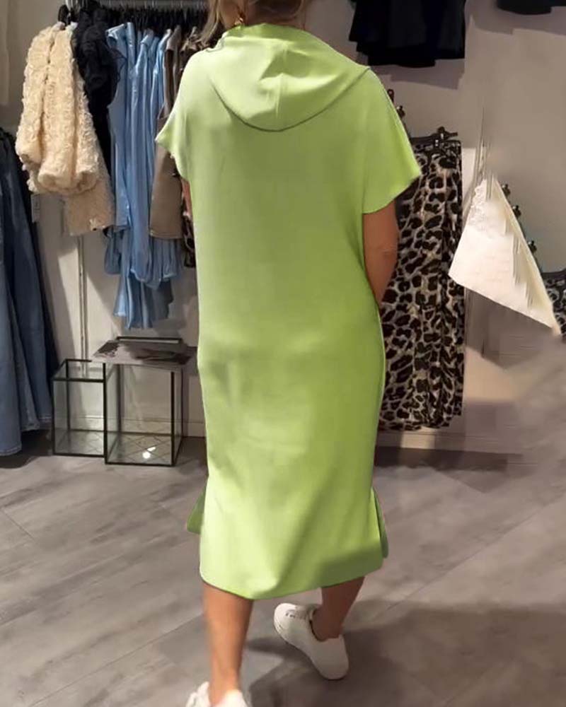 Saskia™ | Rochie Zilnică cu Glugă