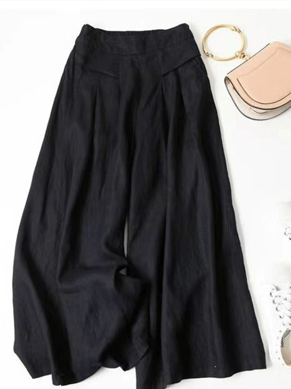 Elyne™ - Pantaloni largi cu pantaloni lărgi
