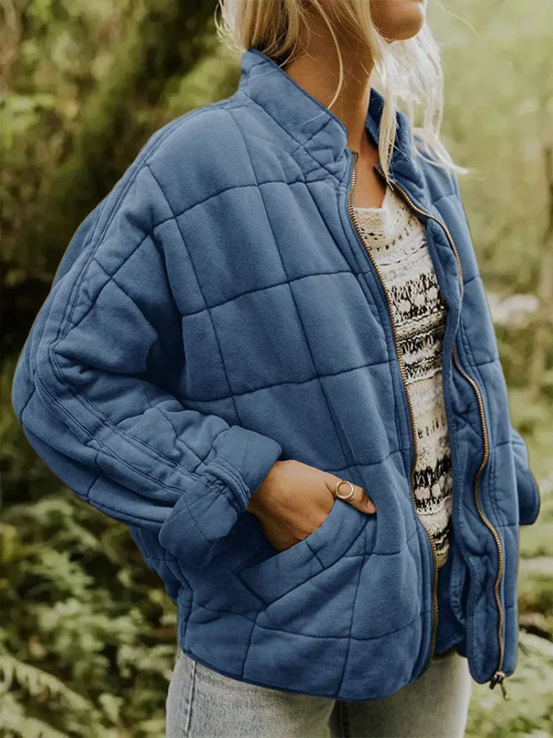 Josiane™ | Jachetă căptușită cu aspect elegant oversized