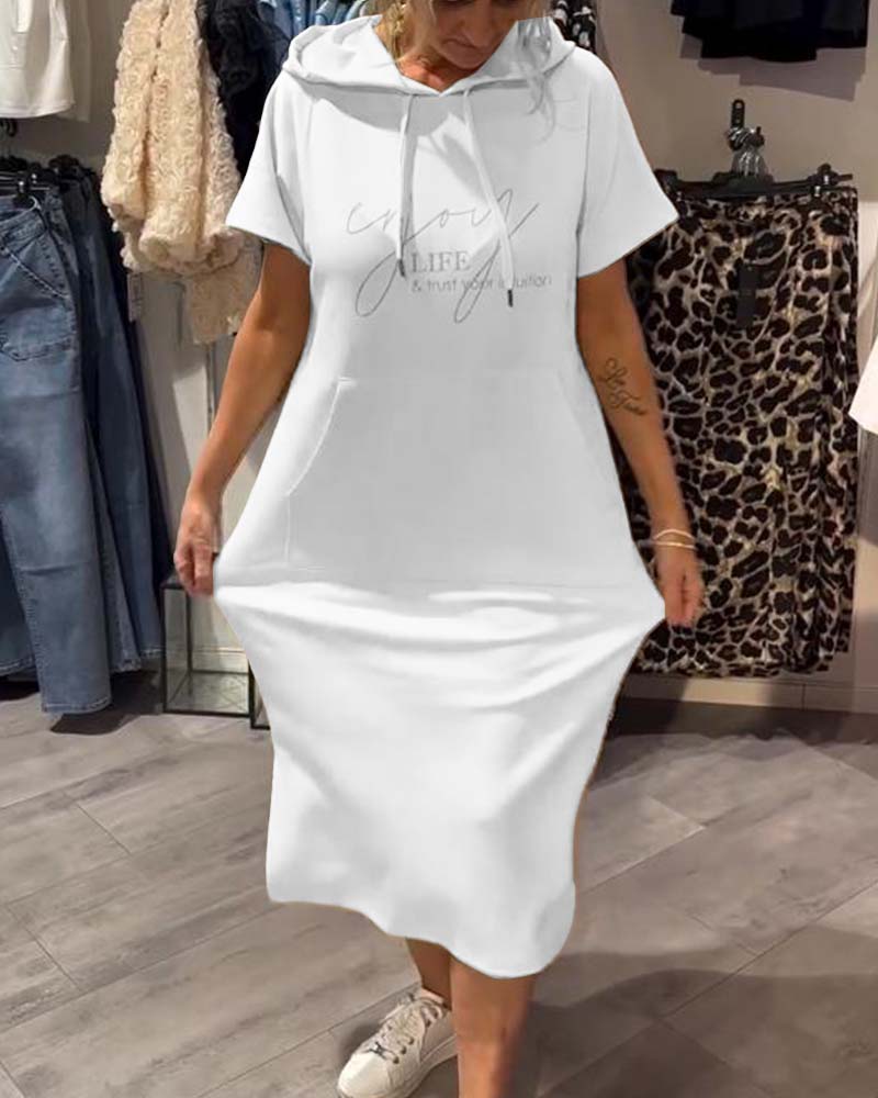Saskia™ | Rochie Zilnică cu Glugă