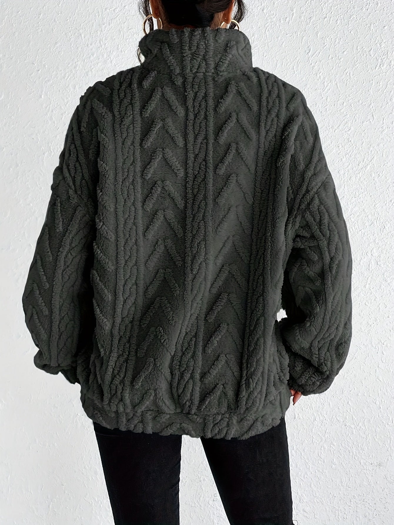 Madeleine™ - Fleece Pullover cu Fermuar pentru Femei