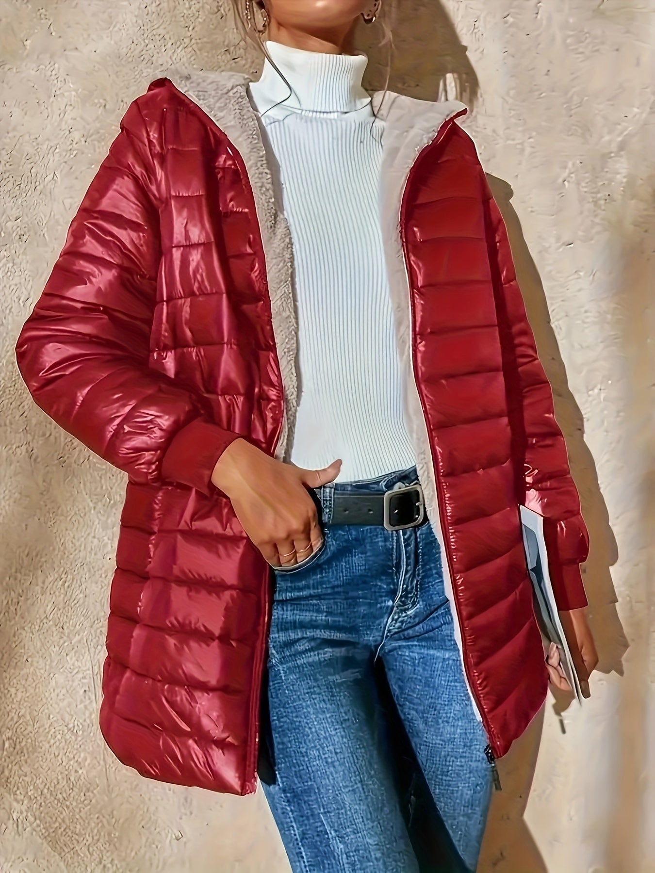 Enrica | Palton lung casual