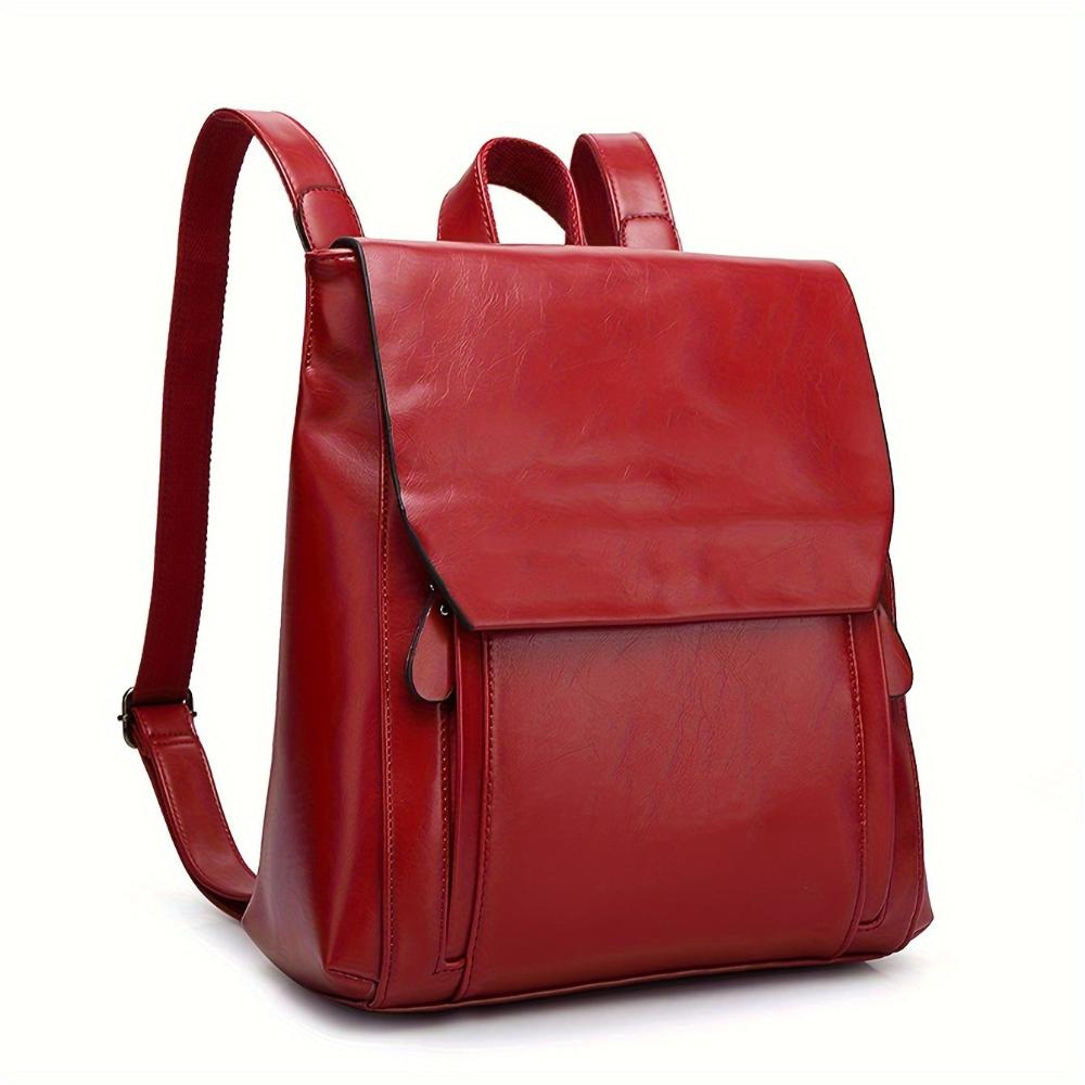 Hannelore – Rucsac Vintage cu Model Matlasat și Geantă de Mână