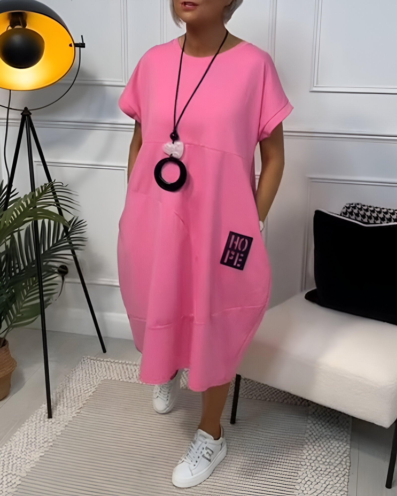 Ineke™ | Rochie Hoodie Confortabilă