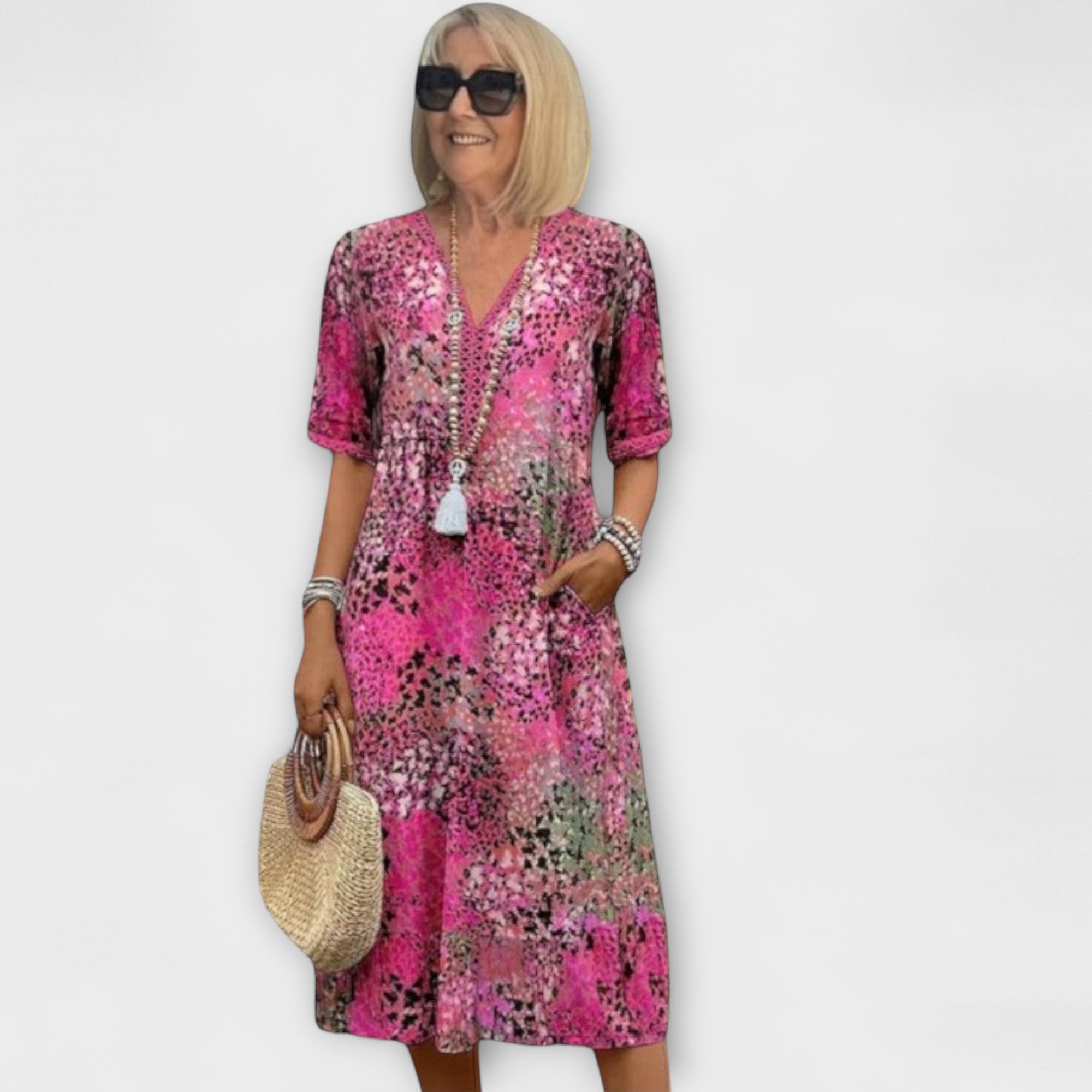 Maja - Rochie cu flori