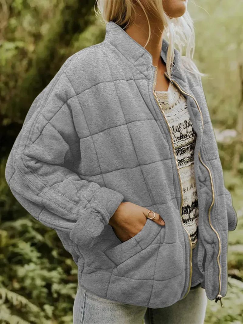 Josiane™ | Jachetă căptușită cu aspect elegant oversized