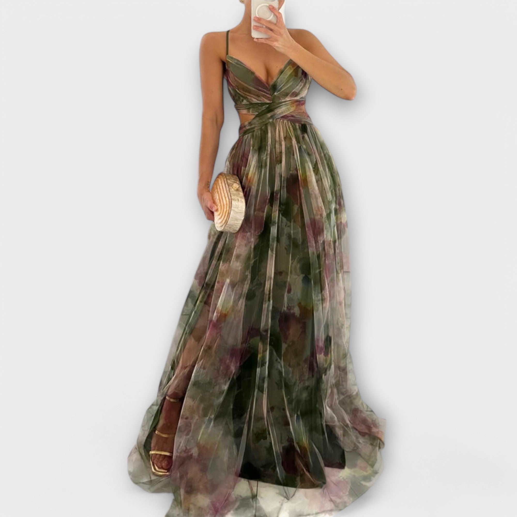 Rochie Maxid Annai din Mesh - Elegantă și Scurtă pe Corp