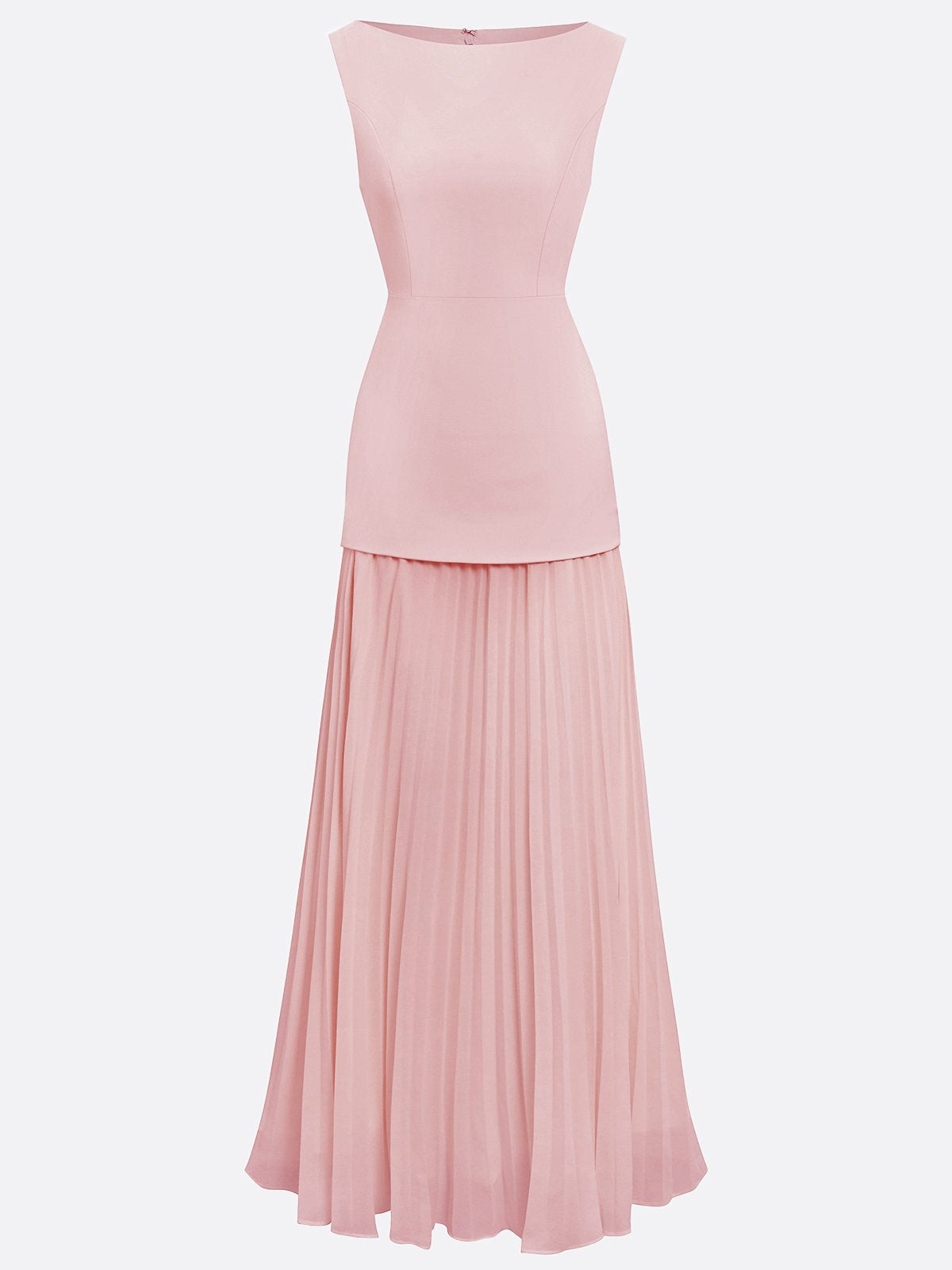 ELVIRA | Rochie lungă plisată de design