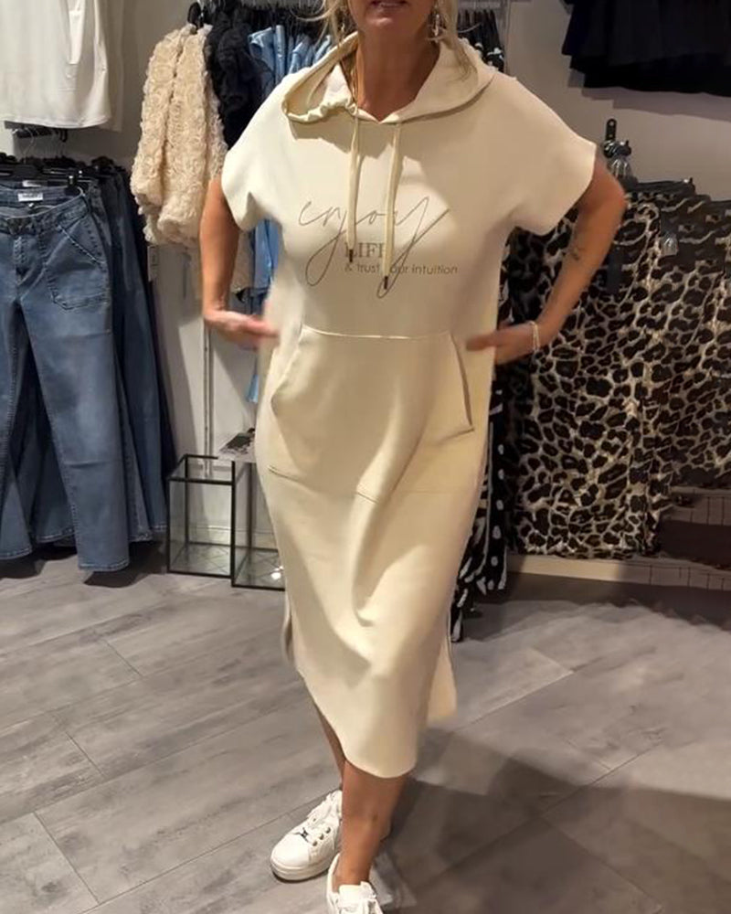 Saskia™ | Rochie Zilnică cu Glugă