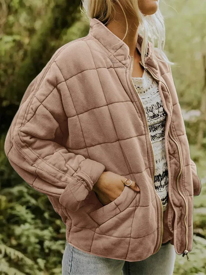 Josiane™ | Jachetă căptușită cu aspect elegant oversized