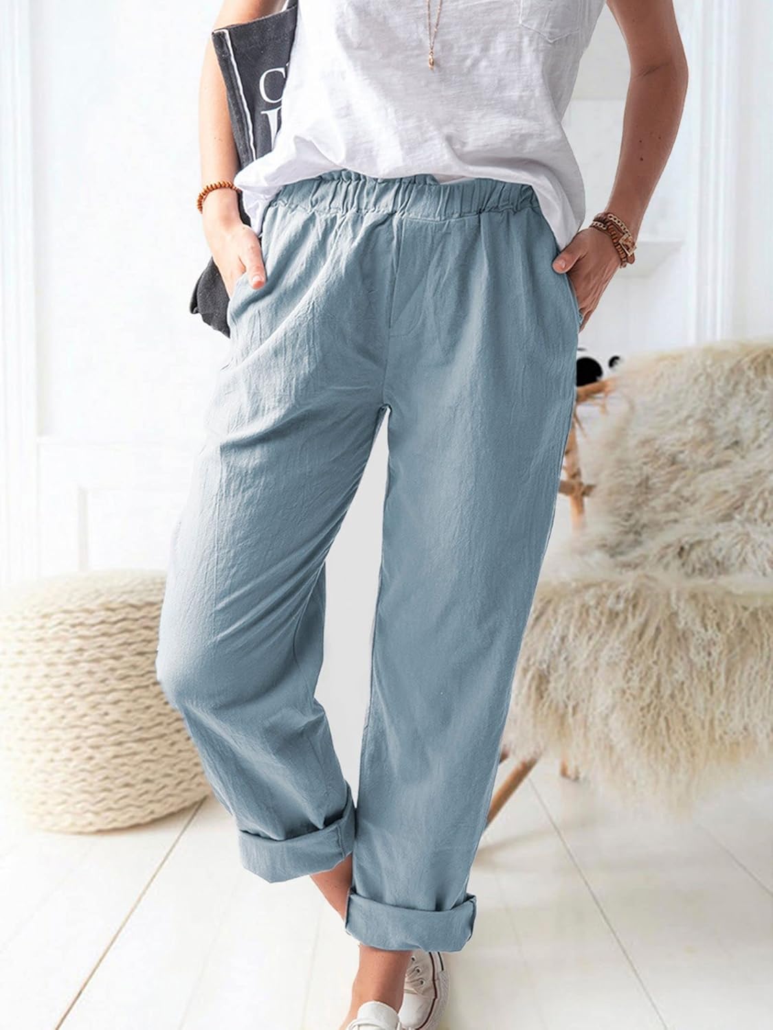 Shela™ - Pantaloni cu stil fără efort