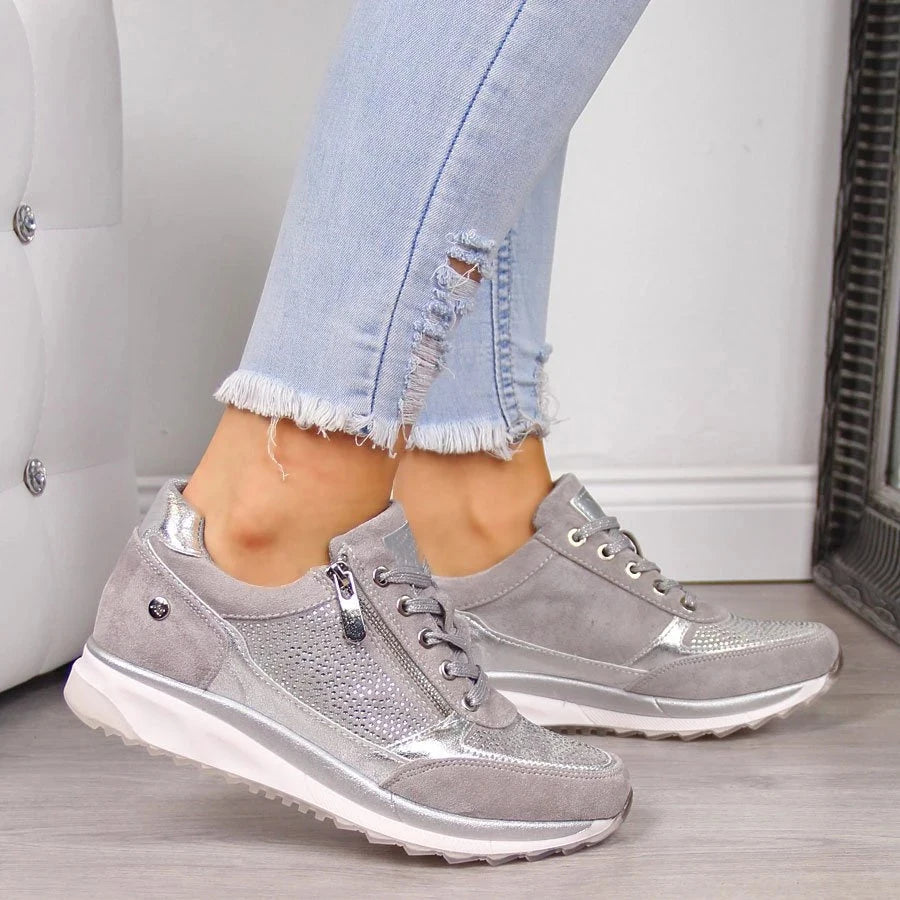Gabor™ Sneakers Ortopedice cu Fermuar
