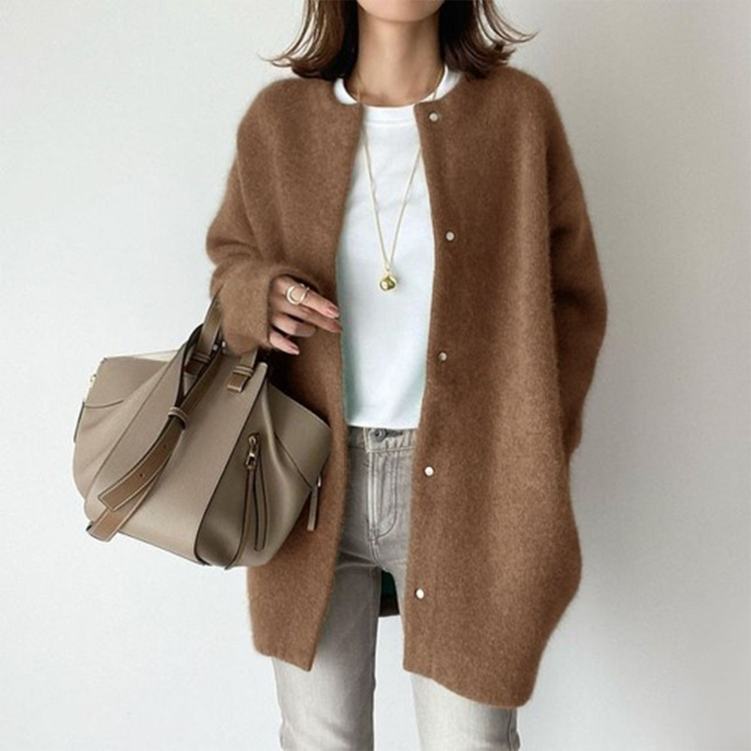 Chloé™ - Cardigan Elegant din Cashmere