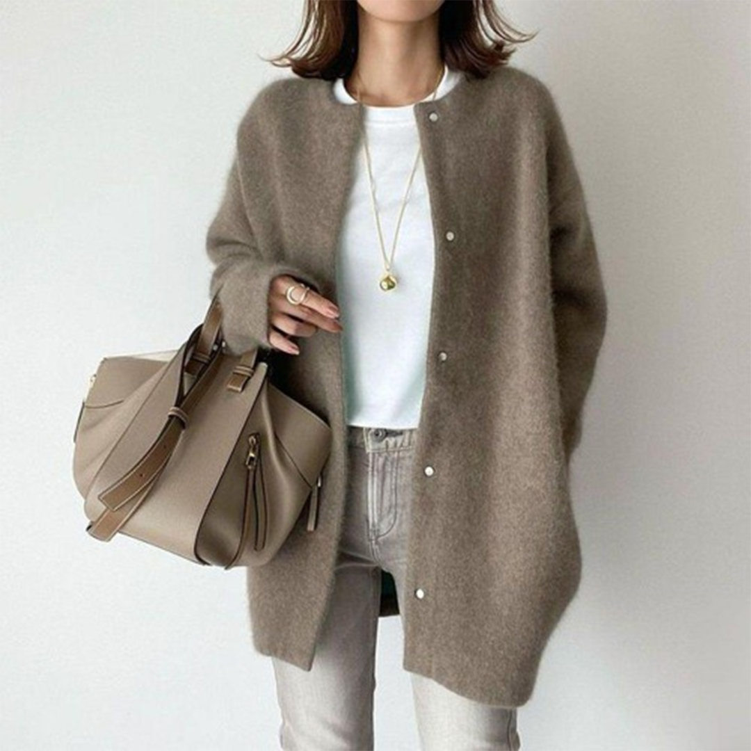 Chloé™ - Cardigan Elegant din Cashmere