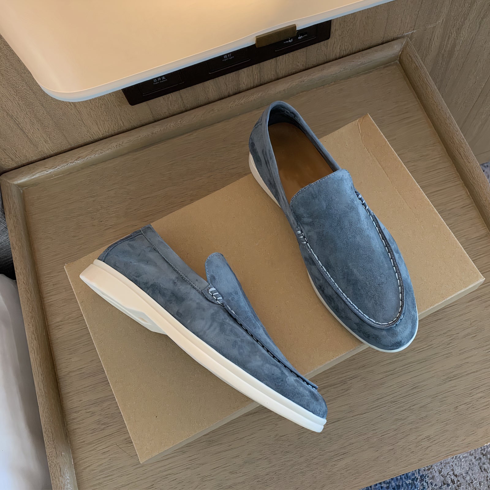 Calvin | Loafers din Suede Minimalist