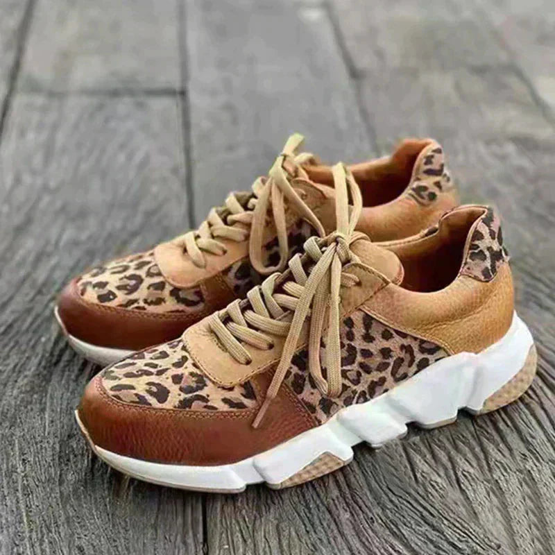 Femke™ | Adidași confortabili cu imprimeu leopard