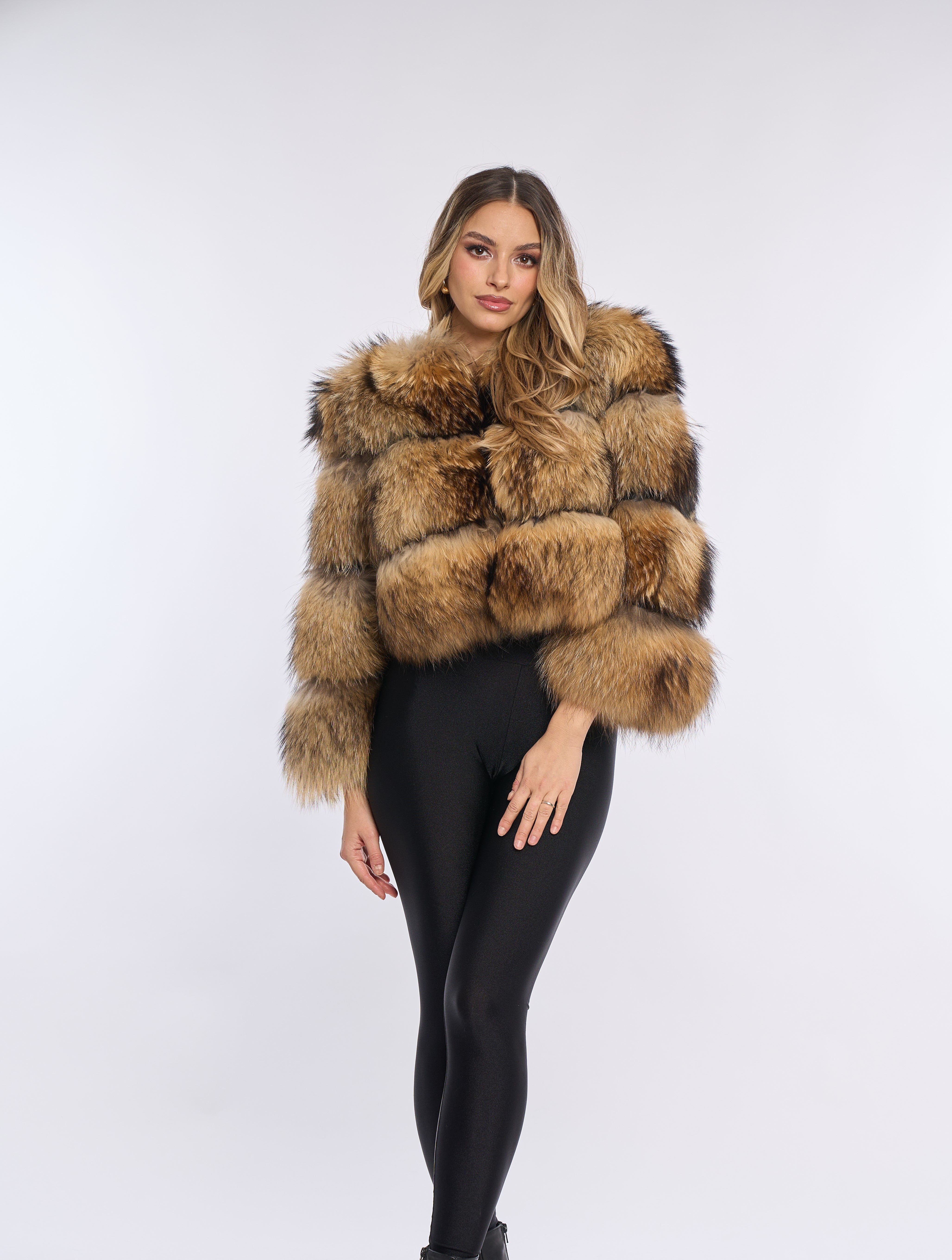 Julia - Palton scurt din piele