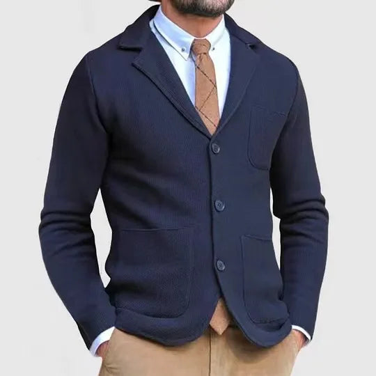 Jean - Palton elegant pentru bărbați, perfect pentru toamnă și iarnă, stil britanic, ideal pentru ocazii casuale și formale.