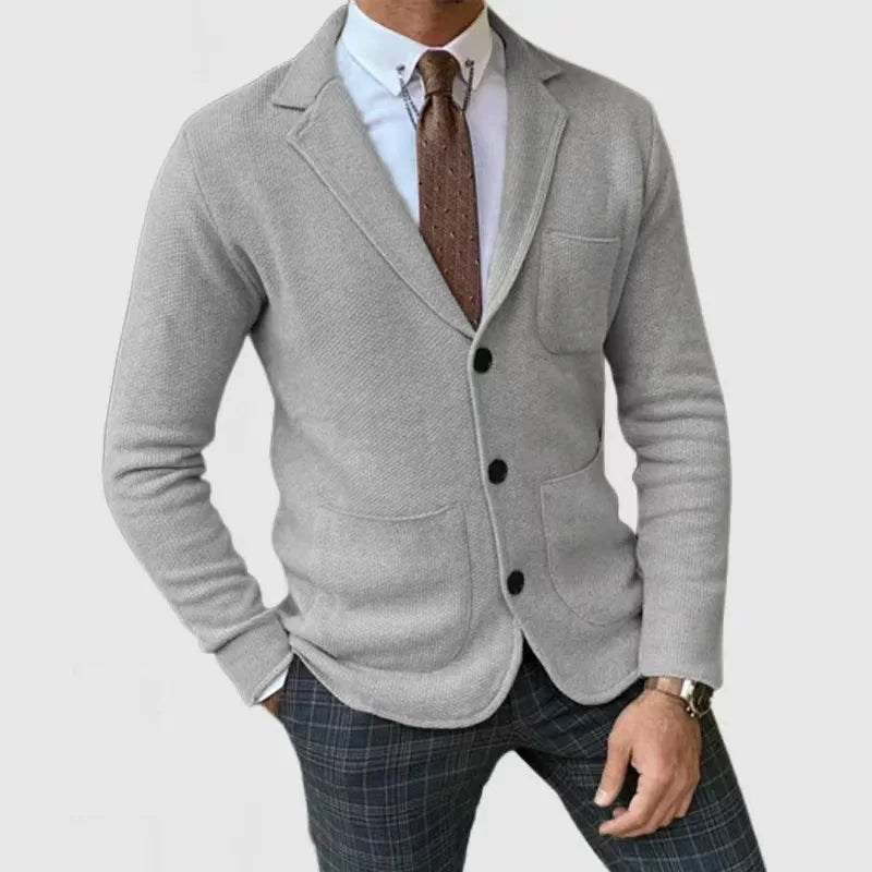 Jean - Palton elegant pentru bărbați, perfect pentru toamnă și iarnă, stil britanic, ideal pentru ocazii casuale și formale.