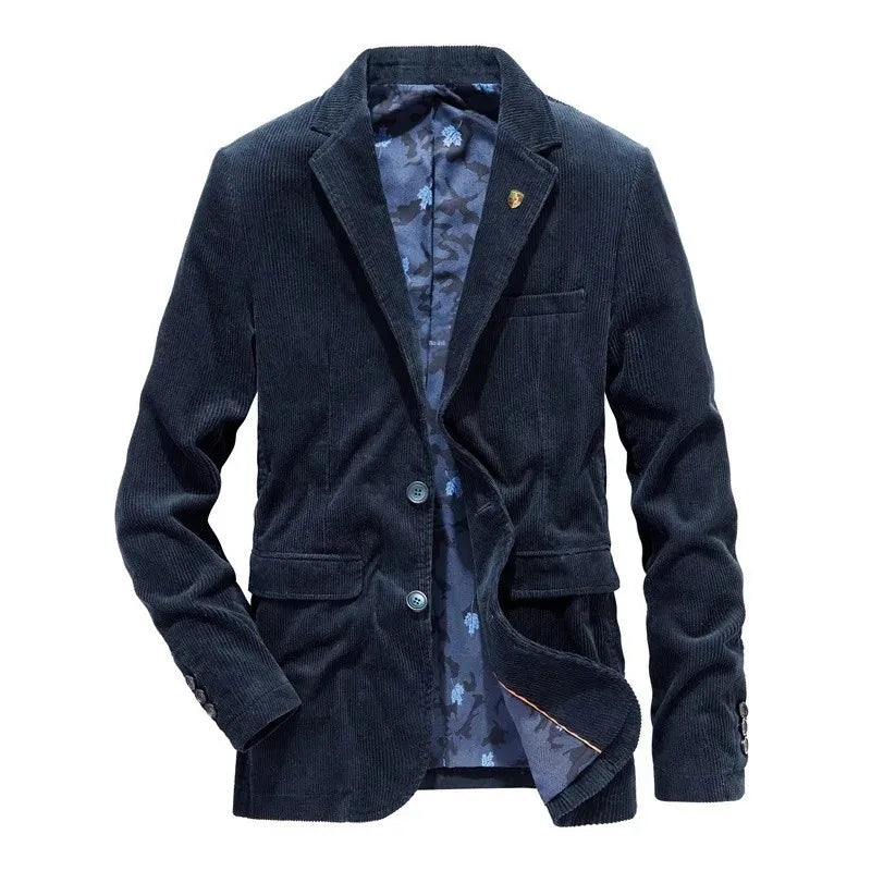 Jean - Eleganță casual din catifea cord, confort optim, stil retro, perfect pentru primăvară și toamnă.
