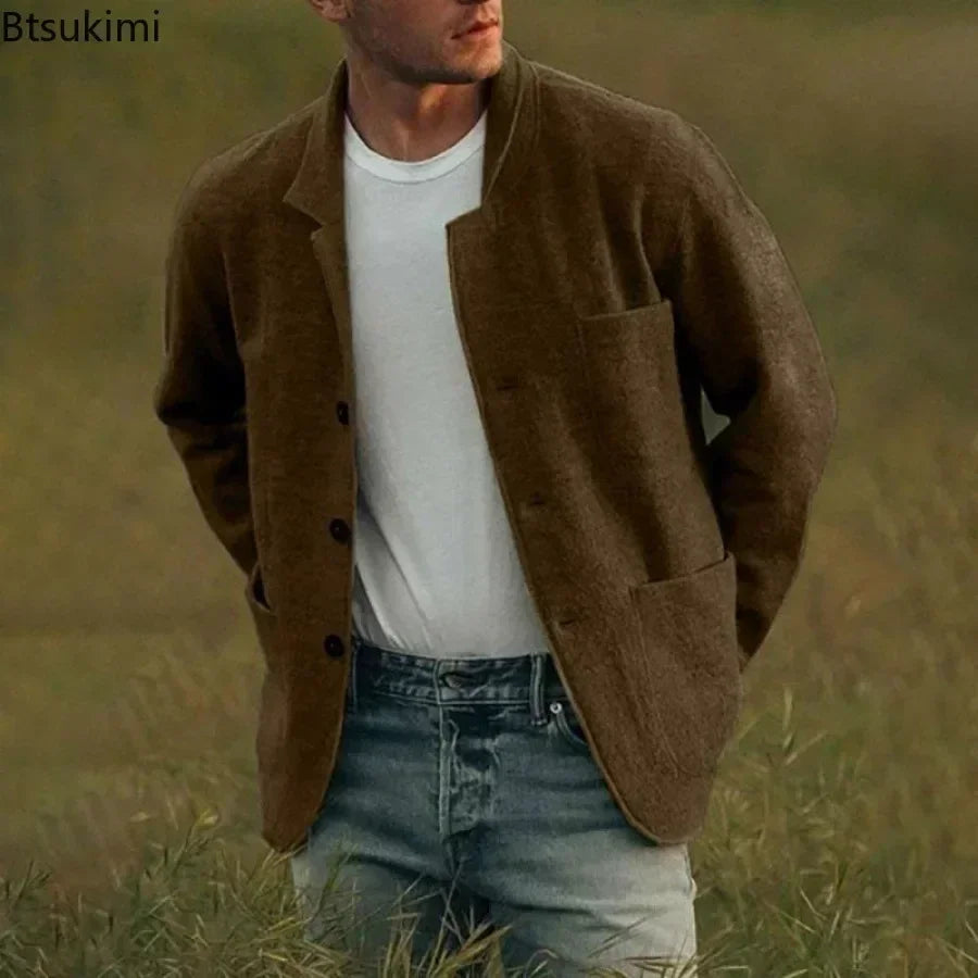 Maxime - Blazer Elegant pentru un Stil Casual, Ajustare Slim Perfectă, Ideal pentru Streetwear.