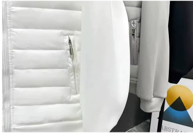 Jachetă elegantă din bumbac căptușită