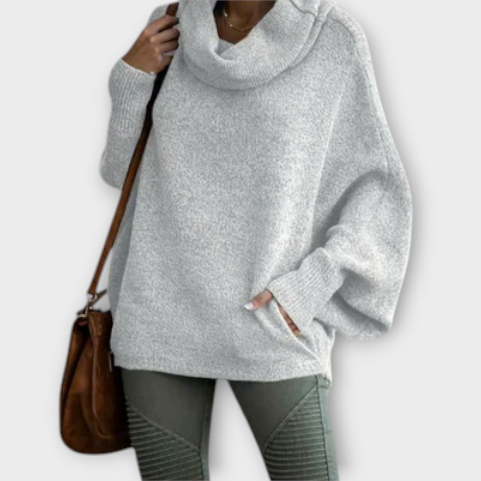 Ulrike - Pulover Elegant pentru Femei cu Print de Broască Țestoasă