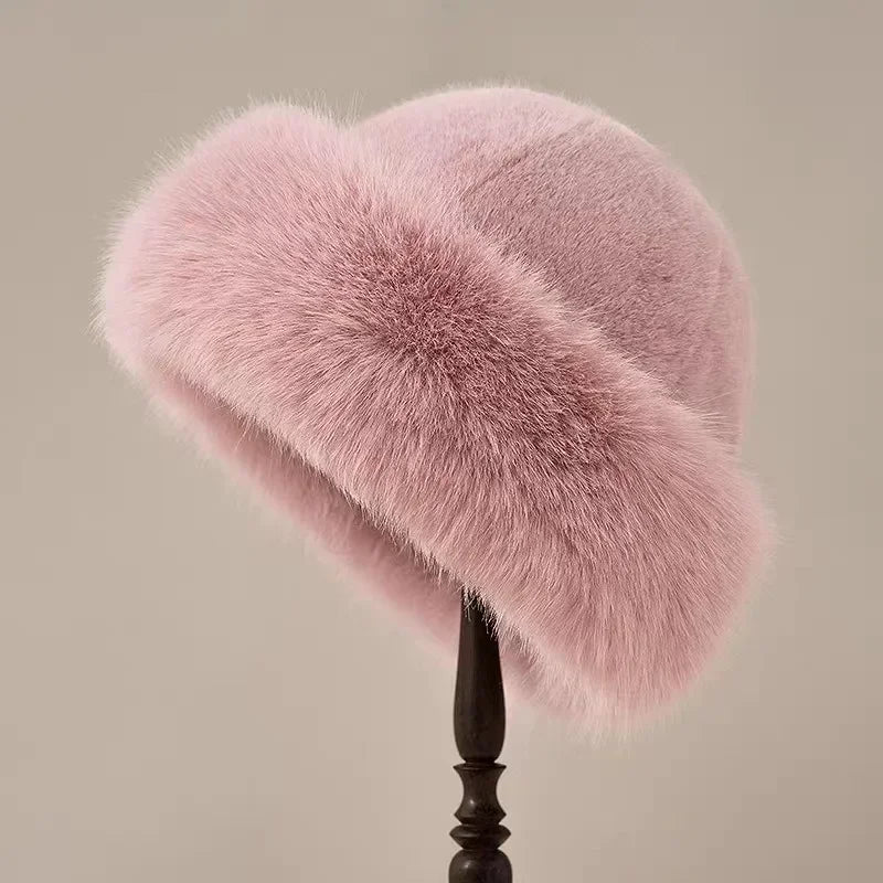 EMBER | Căciulă Elegantă cu Blană