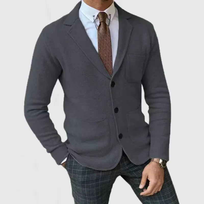 Jean - Palton elegant pentru bărbați, perfect pentru toamnă și iarnă, stil britanic, ideal pentru ocazii casuale și formale.