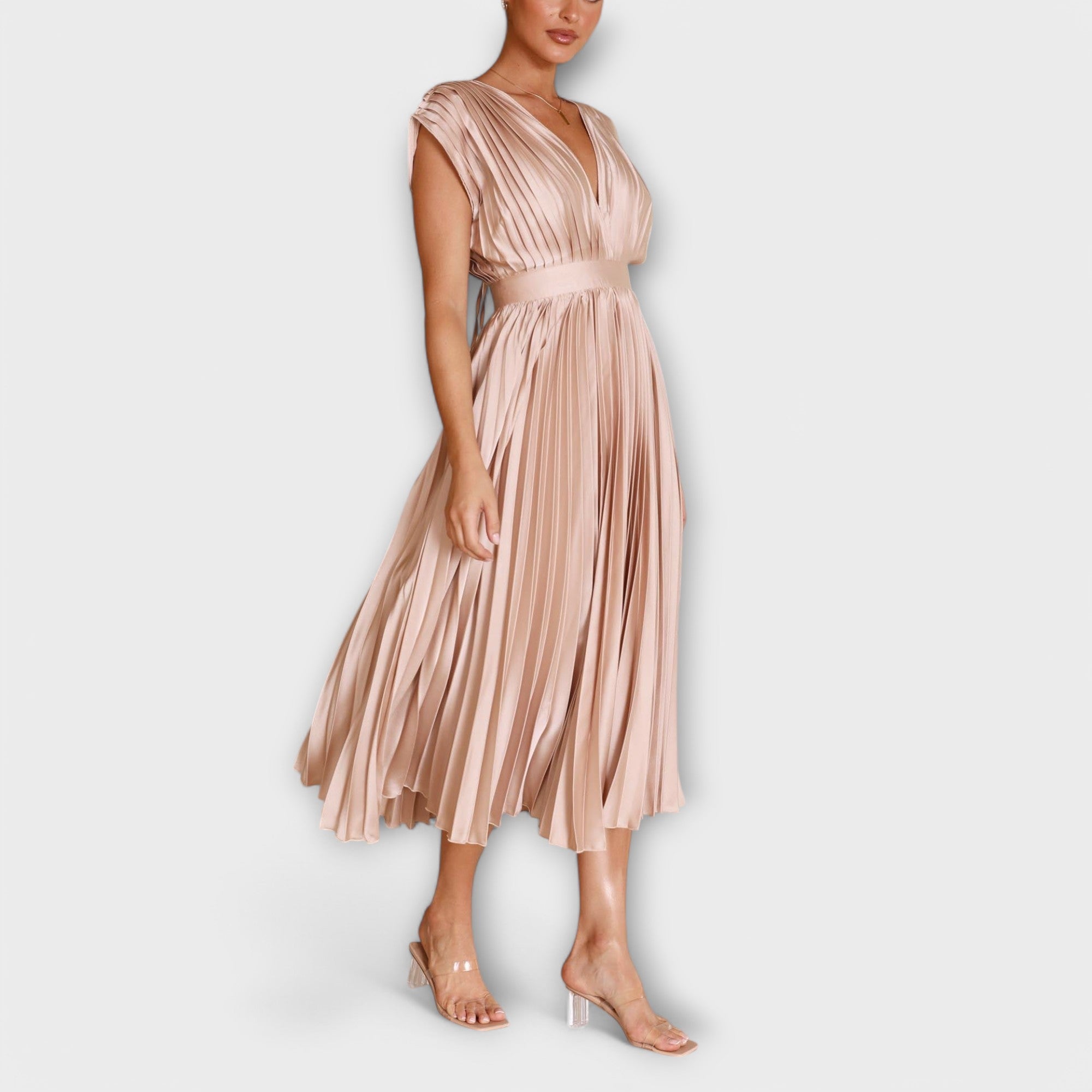 Maria - Rochie elegantă cu pliuri