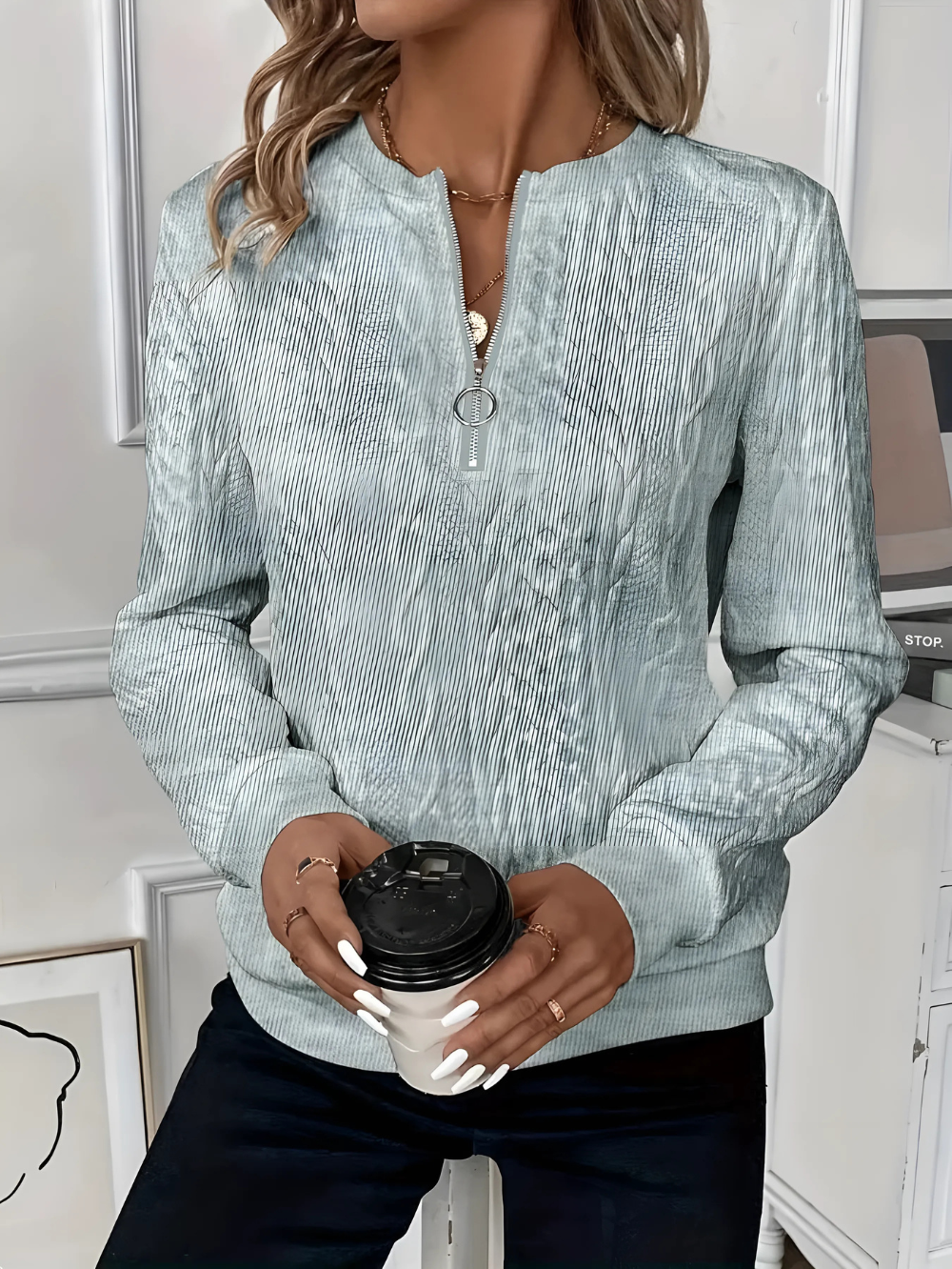 Emily™ | Pulover Chic din Tricot Fin
