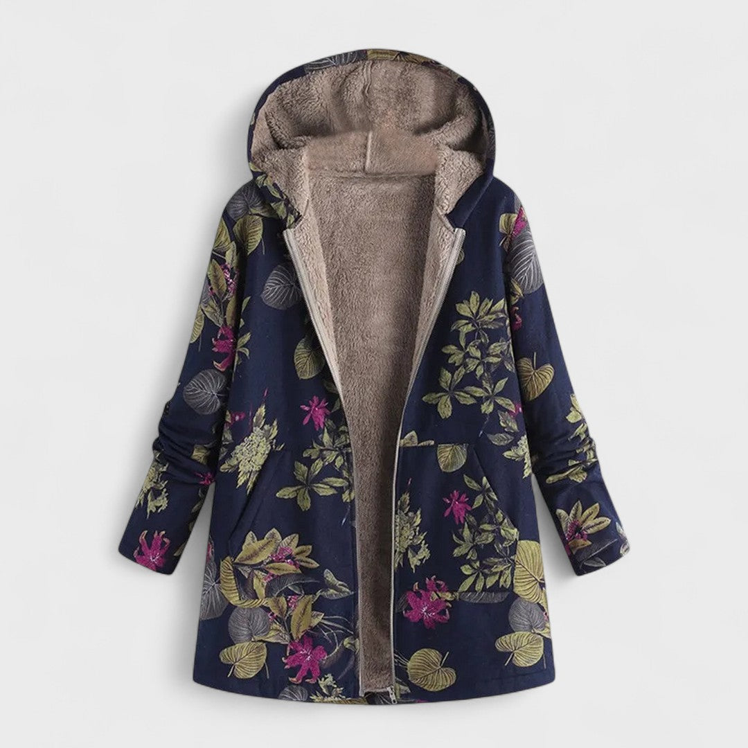 Flora - Parka călduroasă și moale căptușită
