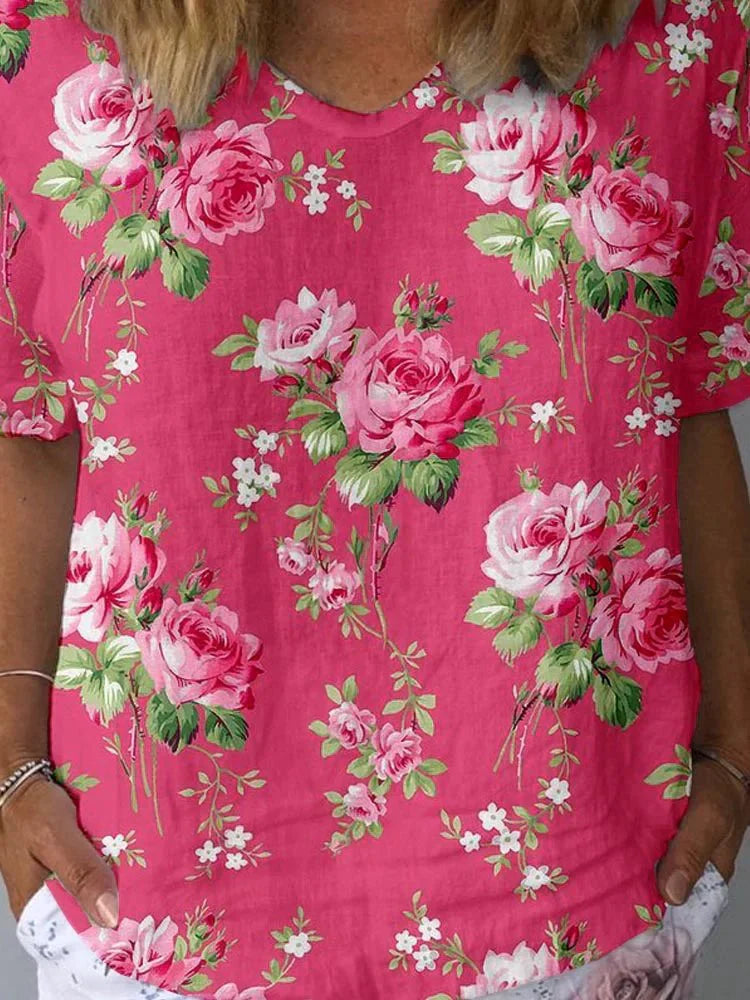 Lisa | Cămașă Florală Artistică