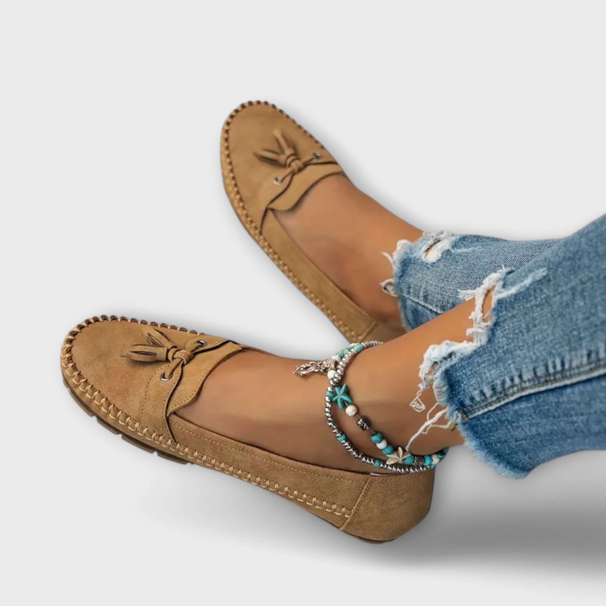 Lise | Pantofi Slip-On Moi cu Design Elegant